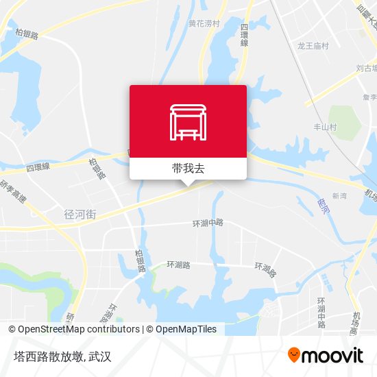 塔西路散放墩地图