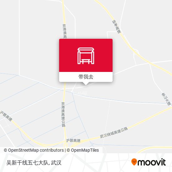 吴新干线五七大队地图