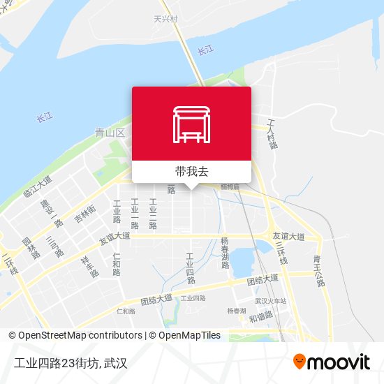 工业四路23街坊地图