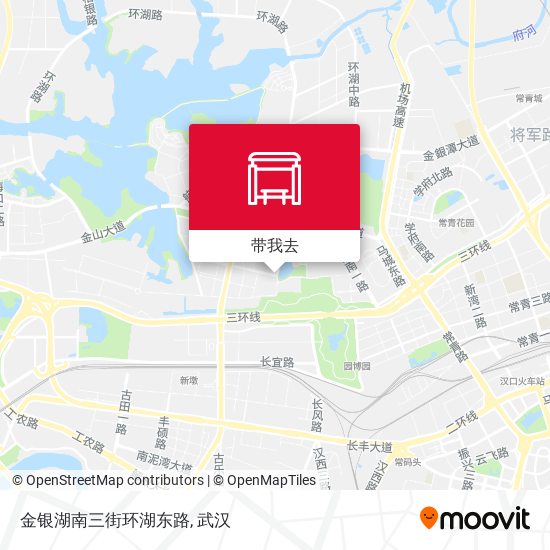 金银湖南三街环湖东路地图