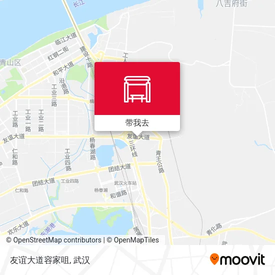 友谊大道容家咀地图