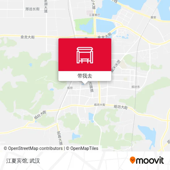 江夏宾馆地图