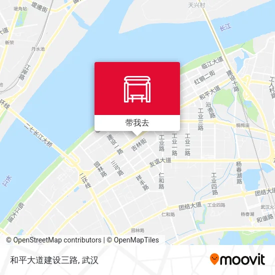 和平大道建设三路地图