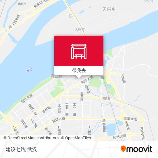 建设七路地图