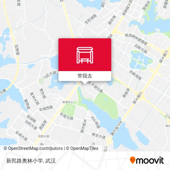 新民路奥林小学地图