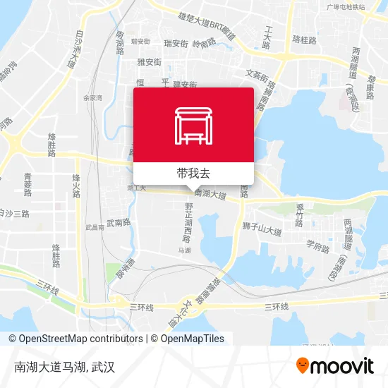 南湖大道马湖地图