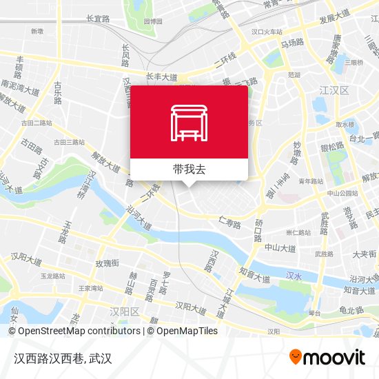 汉西路汉西巷地图