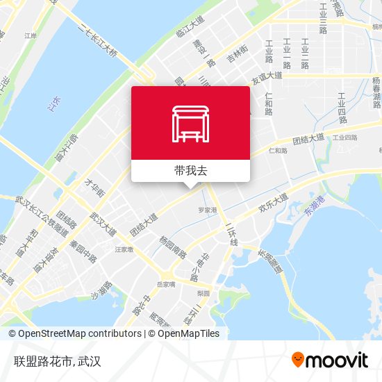 联盟路花市地图