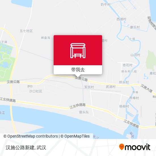 汉施公路新建地图