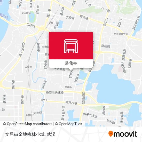 文昌街金地格林小城地图
