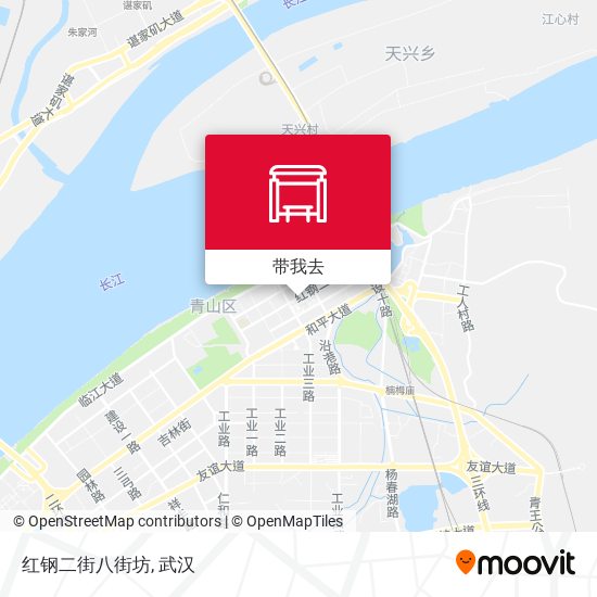 红钢二街八街坊地图