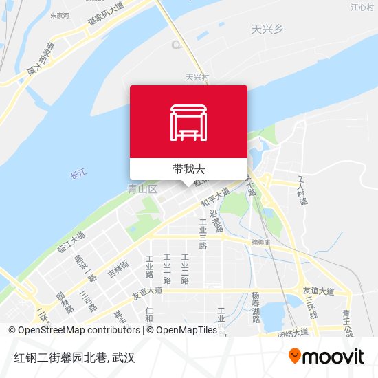 红钢二街馨园北巷地图