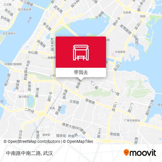 中南路中南二路地图