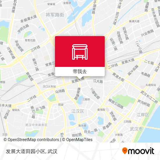 发展大道田园小区地图