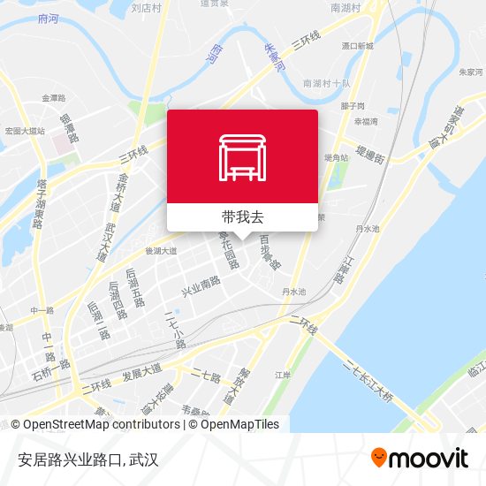 安居路兴业路口地图