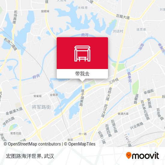 宏图路海洋世界地图
