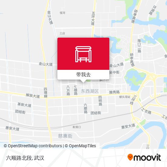 六顺路北段地图