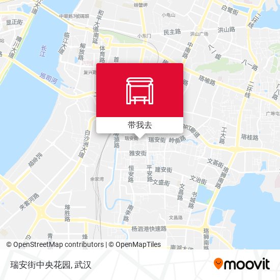 瑞安街中央花园地图