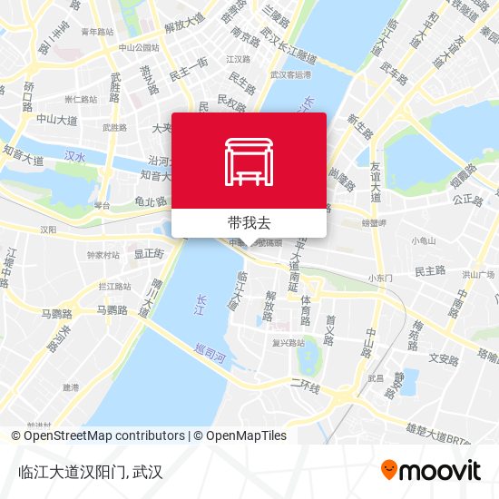 临江大道汉阳门地图