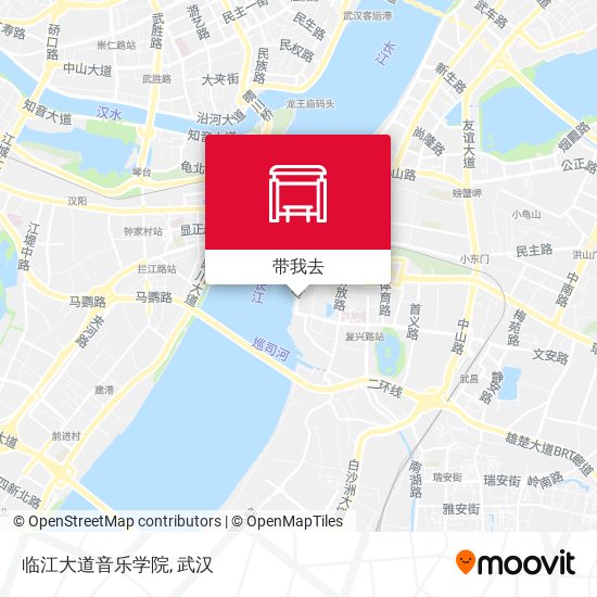 临江大道音乐学院地图