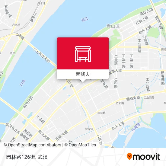园林路126街地图