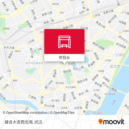 建设大道西北湖地图