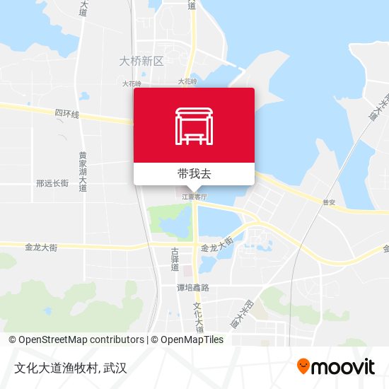 文化大道渔牧村地图