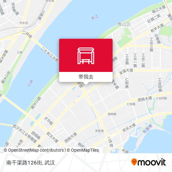 南干渠路126街地图