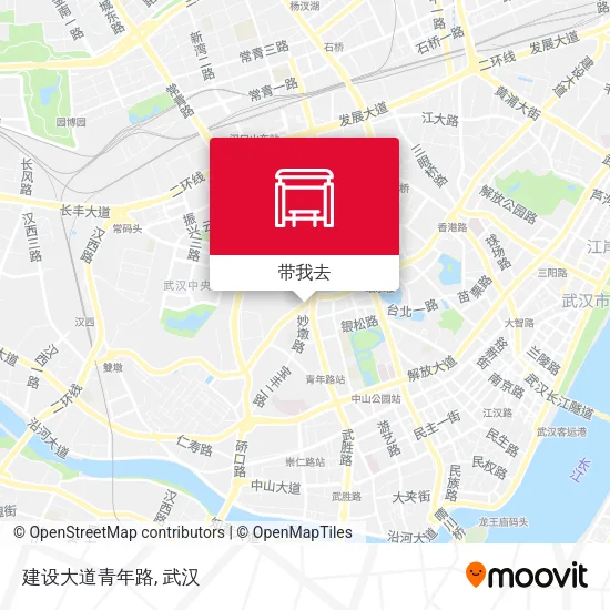 建设大道青年路地图