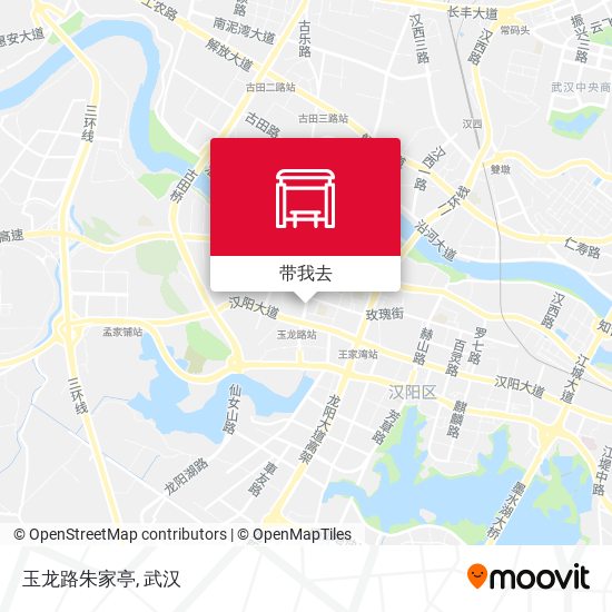 玉龙路朱家亭地图