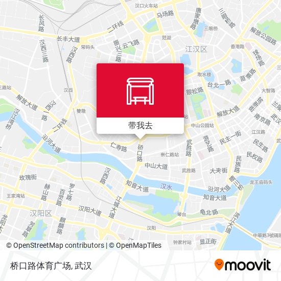 桥口路体育广场地图