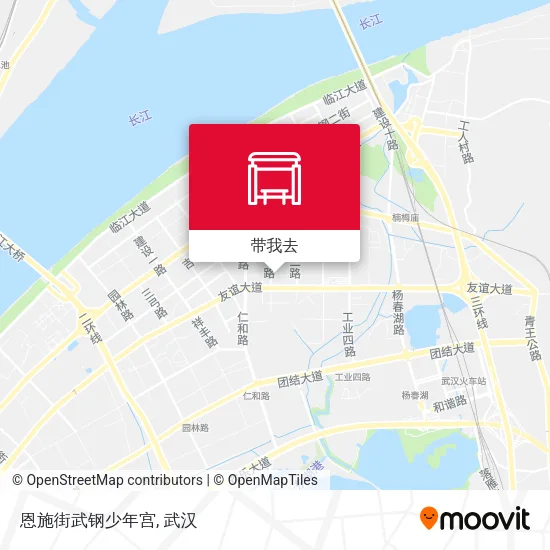 恩施街武钢少年宫地图