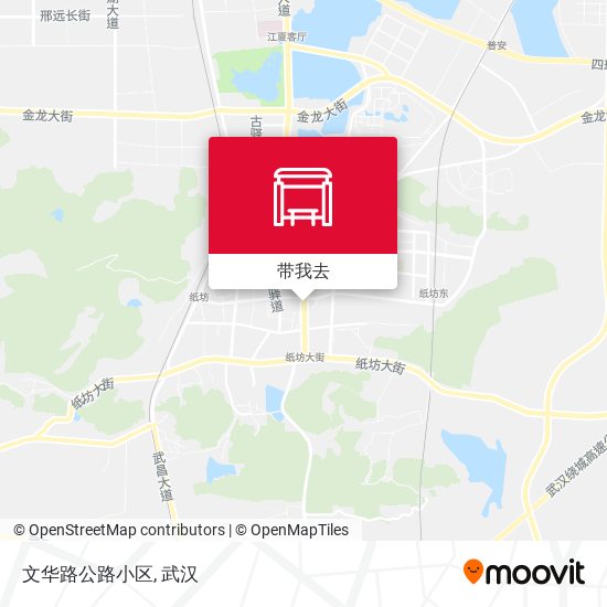 文华路公路小区地图