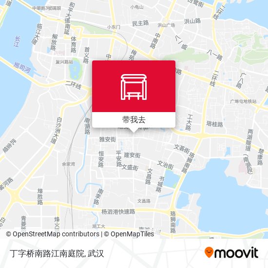 丁字桥南路江南庭院地图