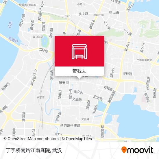 丁字桥南路江南庭院地图