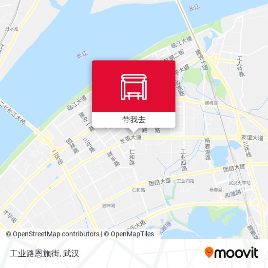 工业路恩施街地图