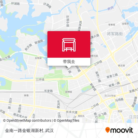 金南一路金银湖新村地图