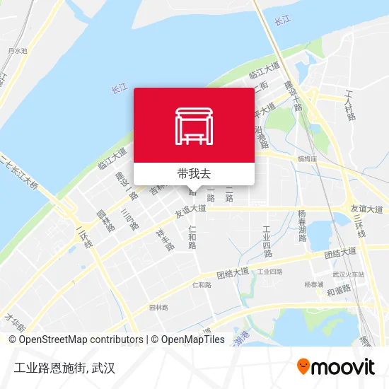 工业路恩施街地图