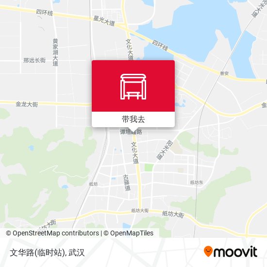 文华路(临时站)地图