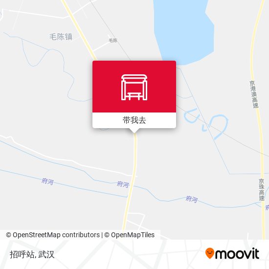 招呼站地图