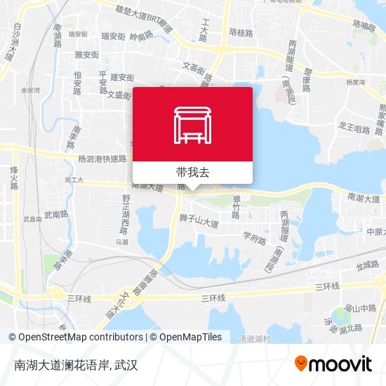 南湖大道澜花语岸地图