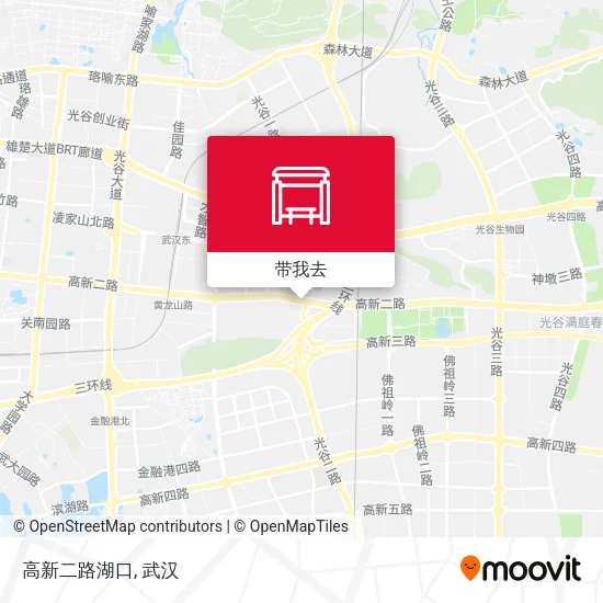 高新二路湖口地图