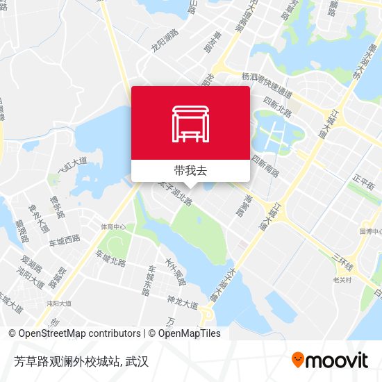 芳草路观澜外校城站地图