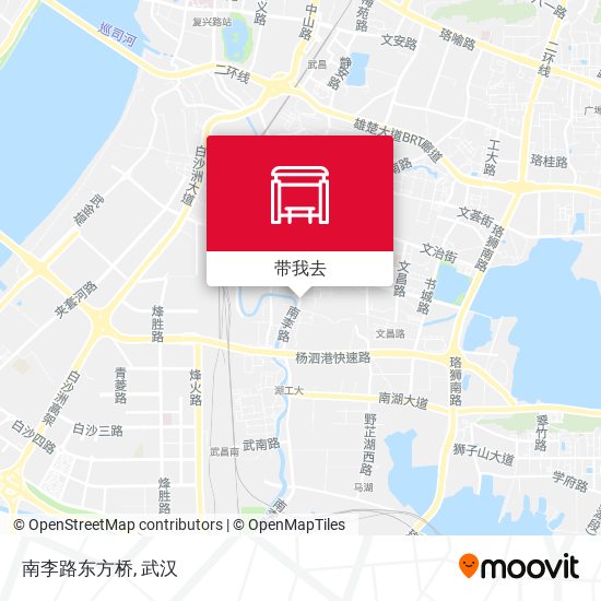 南李路东方桥地图