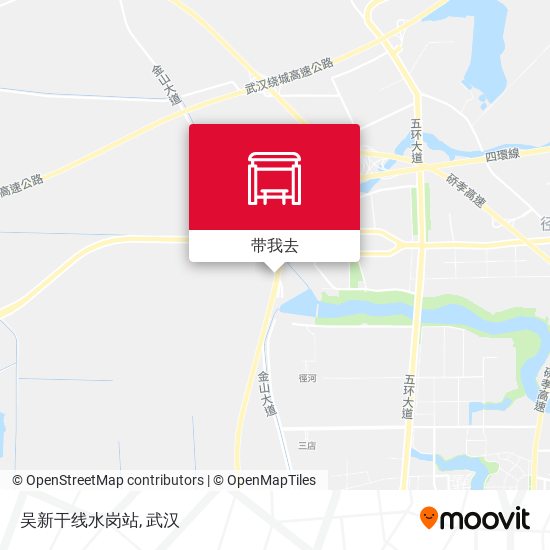 吴新干线水岗站地图