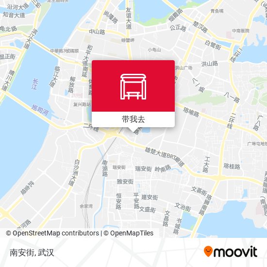 南安街地图
