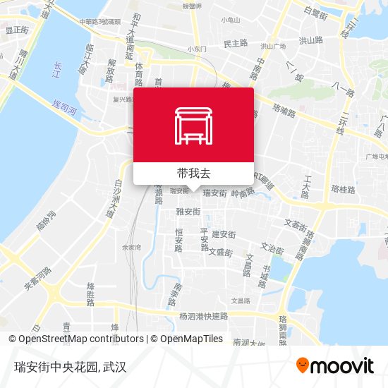 瑞安街中央花园地图