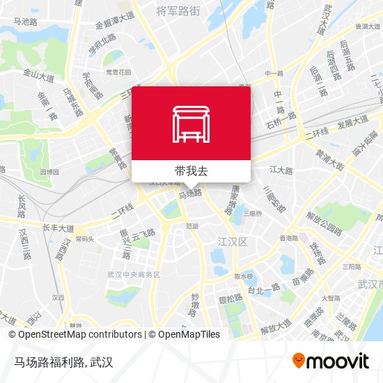 马场路福利路地图