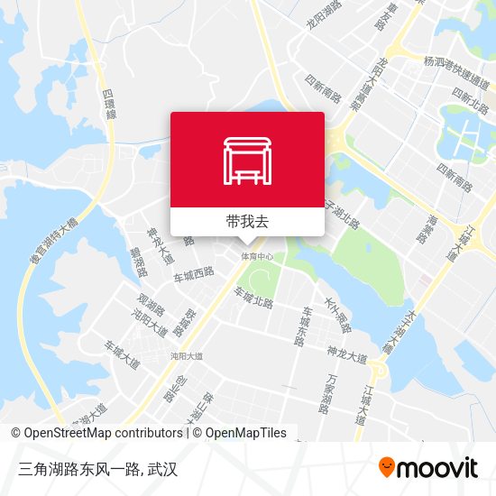 三角湖路东风一路地图