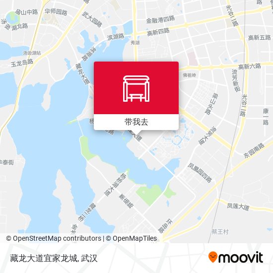 藏龙大道宜家龙城地图